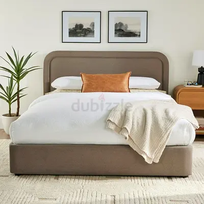 Brand New Bed Set For Sale. Luxury Fabric Bed Frame With Mattress