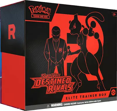 Pokémon Scarlet Violet Destined Rivals Elite Trainer Box (sealed)