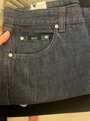 Dark blue Hugo Boss jeans - size 33, gently used