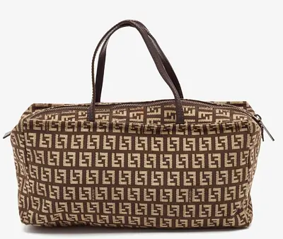 Authentic Fendi baguette  zucca