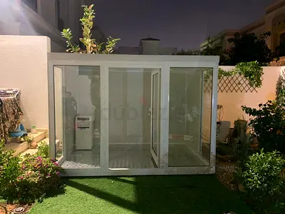 Outdoor Glass Garden Room / Small Patio Enclosure