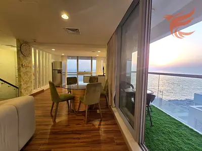 Fully Furnished Duplex with Stunning Sea View