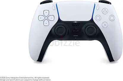 Sony PS5 DualSense Wireless Controller - White (Like New)