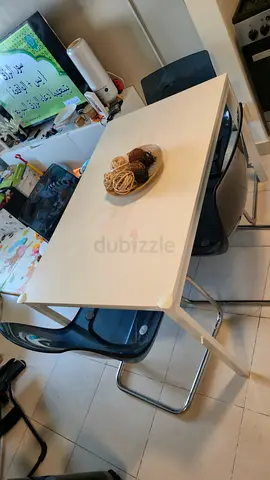 IKEA Dining Table with 4 Chairs – Good Condition