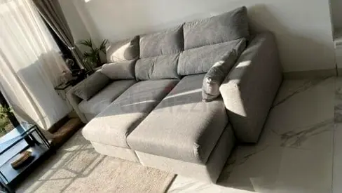 IKEA Eskilstuna L Shape Sofa bed with storage