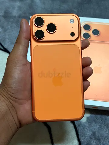 IPhone 17 pro max 256 orange Tdra uae