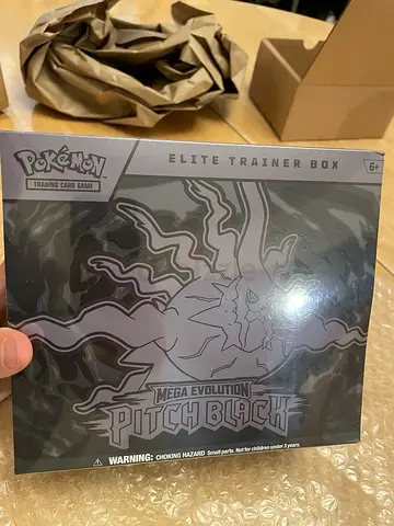 Sealed Pokémon TCG Elite Trainer Box Pitch Black - price slightly negotiable