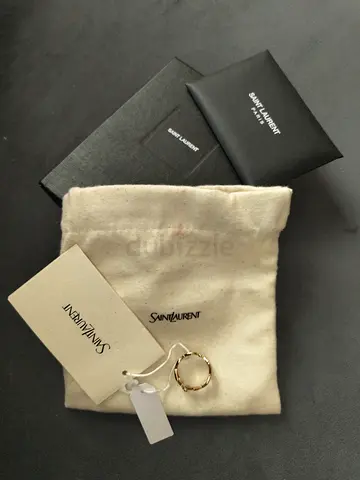 Saint Laurent Gold Ring - Brand New with Tags