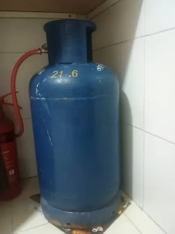 Blue LPG Gas Cylinder - Used, Good Condition 22kg