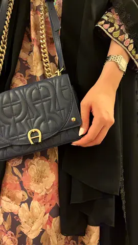 AIGNER Blue Crossbody Bag –good Condition