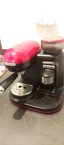 Used home espresso and coffee maker with milk frother - good working condition