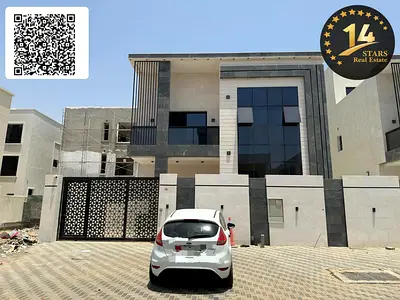 Luxury Villa for Rent in Al Amerah, Ajman | 6 Master Bedrooms | Majlis | Living Hall | Rooftop