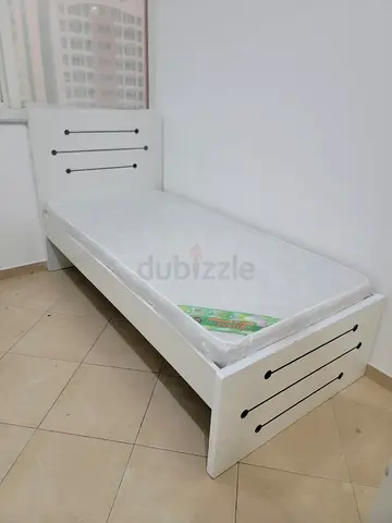 Brand New mdf single bed with medical mattress available.