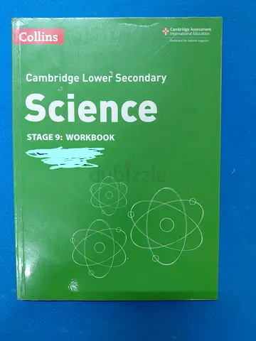 Cambridge Lower Secondary Science Stage 9 Workbook (Collins) Brand new