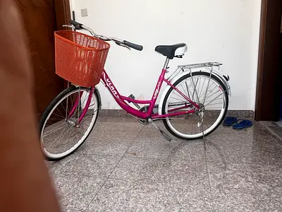 Ladies Pink/white Bicycle URGENT sale