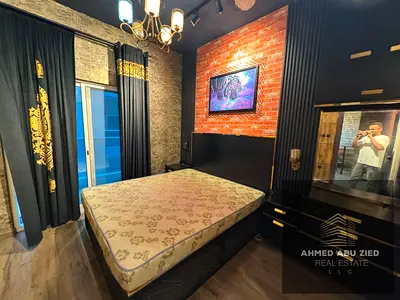 Furnished one-bedroom apartment for annual rent in City Tower Al Nuaimiya 3, Ajman, opposite Grand