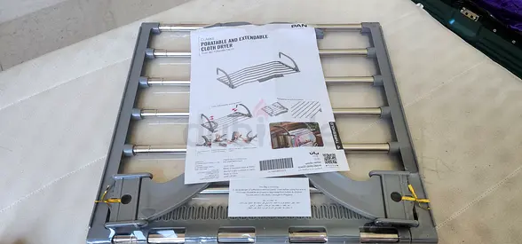 Foldable Extendable Clothes Drying Rack - Wall Mounted Brand new