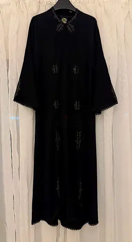 LOUZAN - Mandarin collar Abaya