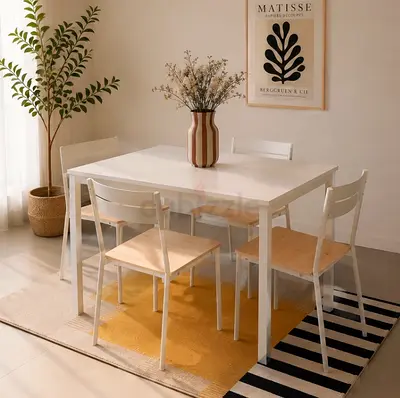 Dining Set – Table + 4 Chairs