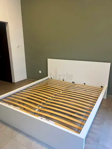 Ikea King size bed with mattress available in perfect condition