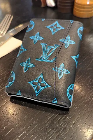 Louis Vuitton Pocket Organizer – Monogram Shadow Navy Blue (Discontinued, Rare)