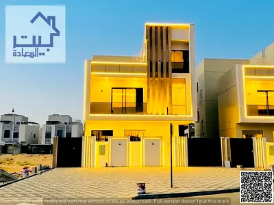 Excellent opportunity, Al Zahia Ajman Includes registration fees and air conditioning (G+2) Spacious areas. 100% bank financing available