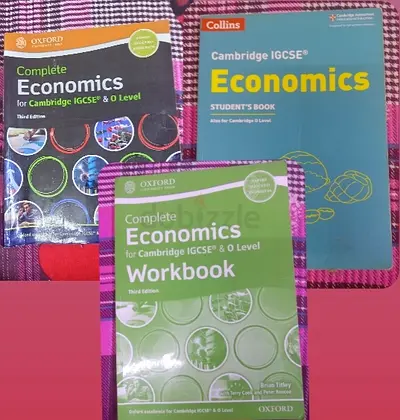 Cambridge IGCSE Economics | 2 Textbooks + 1 Workbook | Individual Prices available