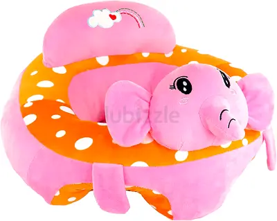 Pink Elephant Baby Support Seat