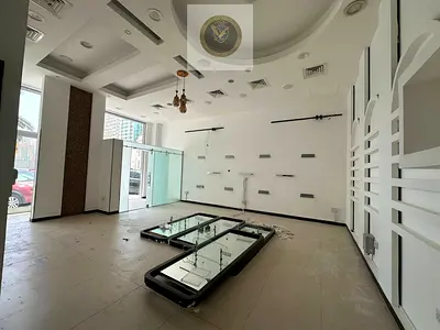 Commercial Shop for Annual Rent in Al Taawun Fully Fitted on Main Road Ready for Business