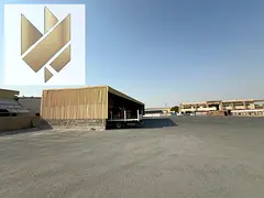 For Rent in Industrial Area 15 – Prime Industrial Yard with Open Shed