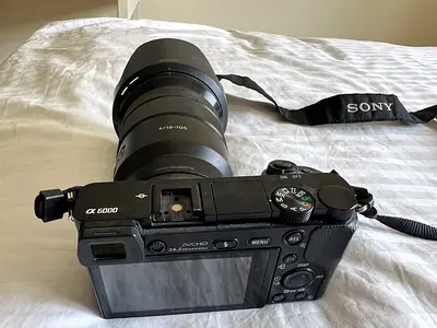 Sony Alpha a6000 with 18-105mm Lens and kit lens - Very Good Condition