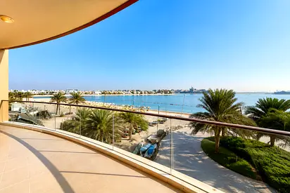 3BR Apartment | Tiara Tanzanite | Furnished | Full Sea & Beachfront Views