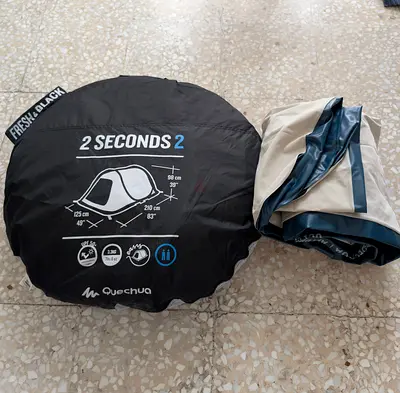 Quechua Camping Teant and Air mattress