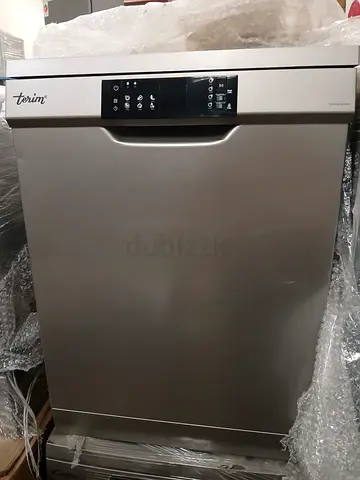 Terim Dishwasher 60 Cm Freestanding Front Load With 15 Place Settings Silver