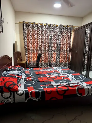 Furnished Family Room available at Musaffah Shabia 11 , opposite Alukkas jwallery near Revera superm