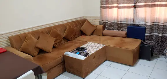 Local made sofa with chaise lounge