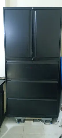 Strongest Metal CupBoard- Reliable Durable with the wheel - no delivery you can ask qmove for it