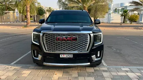 GMC Yukon Denali Midnight BLUE 2021 GCC Specs Full Option