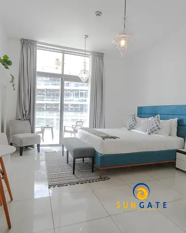 Golf course views,Fully furnished, Big balcony