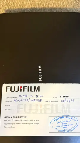Fujifilm X-T50 16-50mm Kit camera with box and receipts (used)