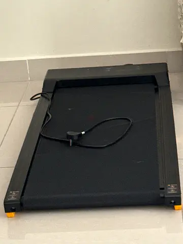 Used compact treadmill - with wheels for easy storage
