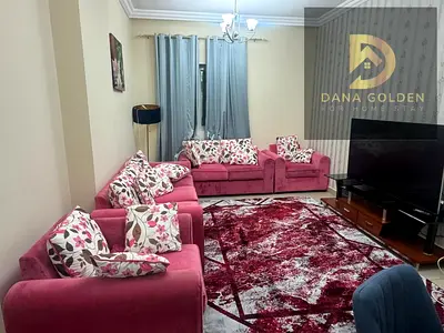 Available from the day after tomorrow: three bedrooms, two living rooms, first occupancy, fully furnished with hotel-style furniture, Sharjah, Al Taaw