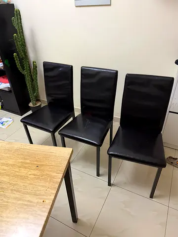 Dining table with 3 chairs