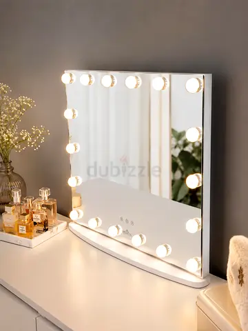 LED Hollywood Vanity Mirror with Bulbs