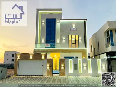 لايجار, حي الباهيه عجمان, اول ساكن (طابقين وروف) بسعر منافس, مساحات واسعه, تشطيبات ممتازه
