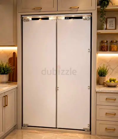 Smeg built-in fridge and freezer (Brand New Never Used ) Smeg built-in separate set fridge freezer