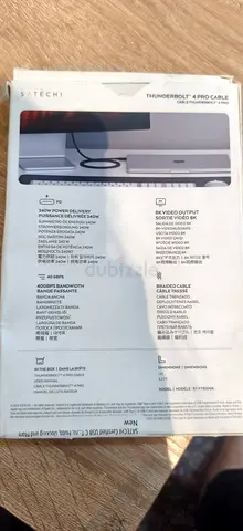 Satechi Thunderbolt 4 Pro Cable (40Gbps) - Brand New in Box