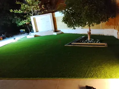 Artificial Grass Turf Roll - 26mm Green (Q1) - Used, Good Condition