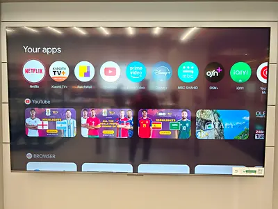 100in Xiaomi Smart LED TV - New sealed box 6999 now 4799 aed