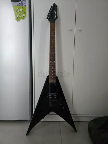 Black electric Guitar model Dean